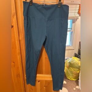 Teal High-Waisted Danskin Leggings